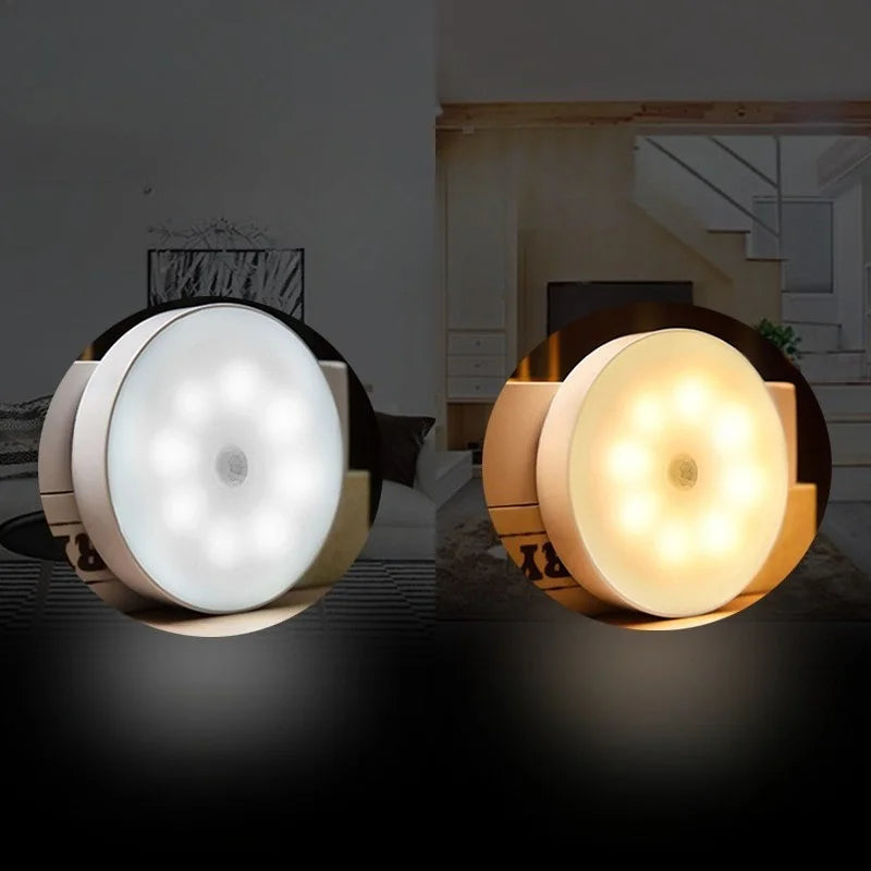 LED Smart Human Body Sensor Night Lamp