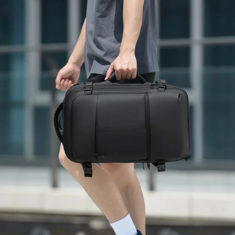 Expandable Travel Backpack Includes USB Charging Port