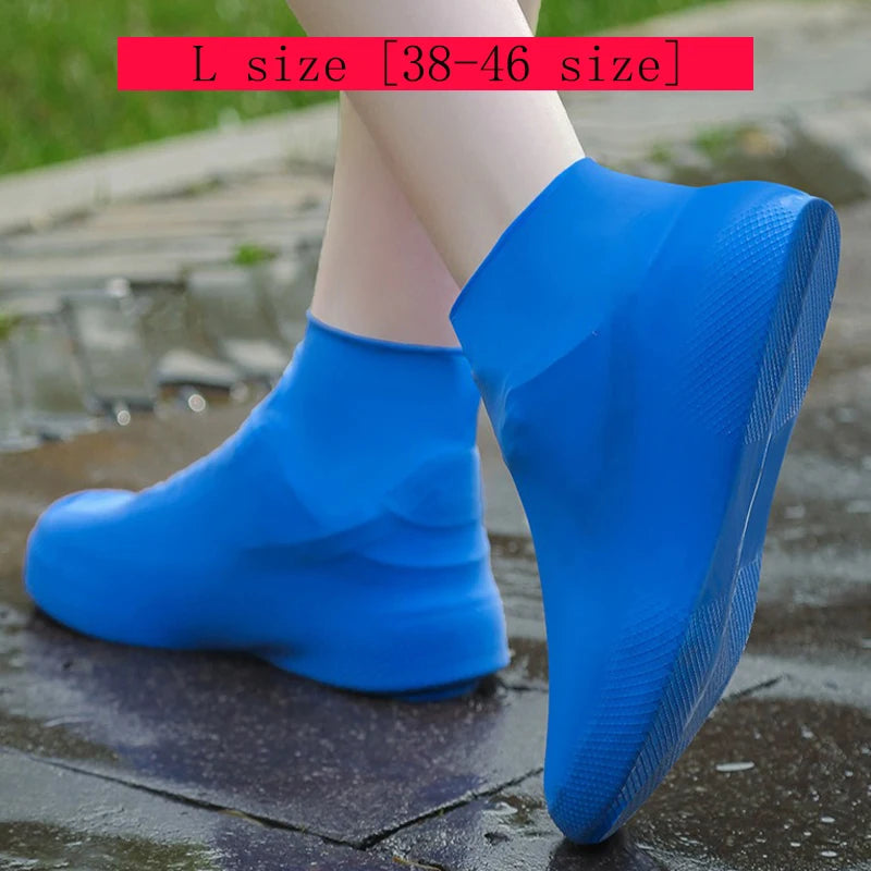 Rubber Cover Rain Boots For Shoes