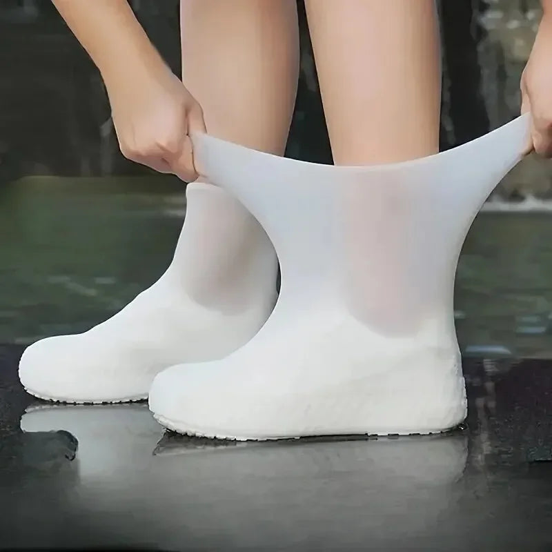 Rubber Cover Rain Boots For Shoes
