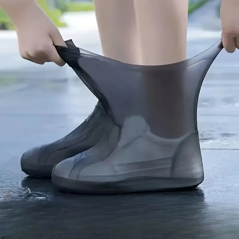 Rubber Cover Rain Boots For Shoes