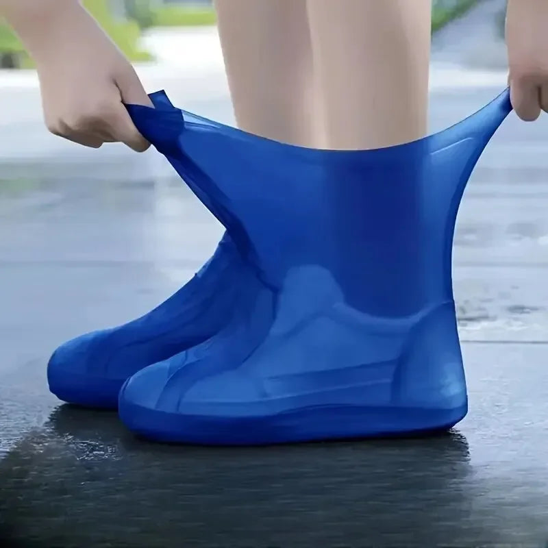Rubber Cover Rain Boots For Shoes