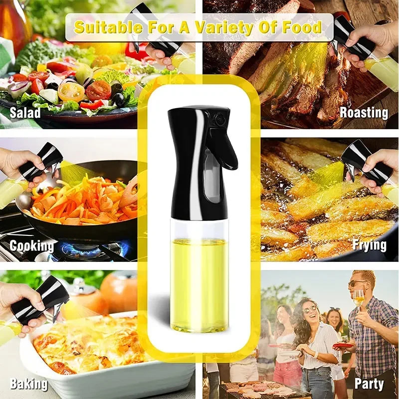 Plastic Oil Spray Bottle