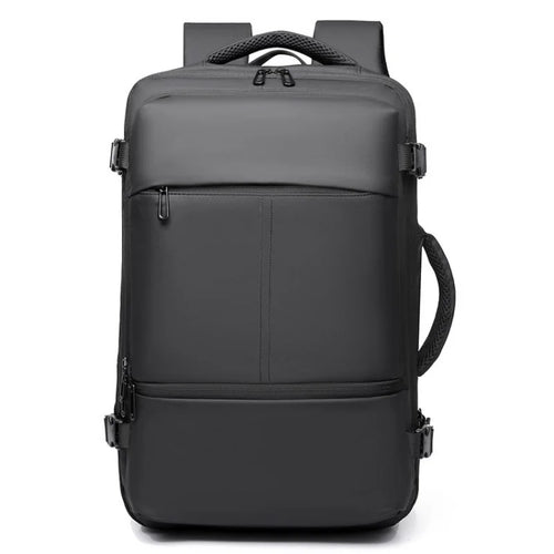 Expandable Travel Backpack Includes USB Charging Port