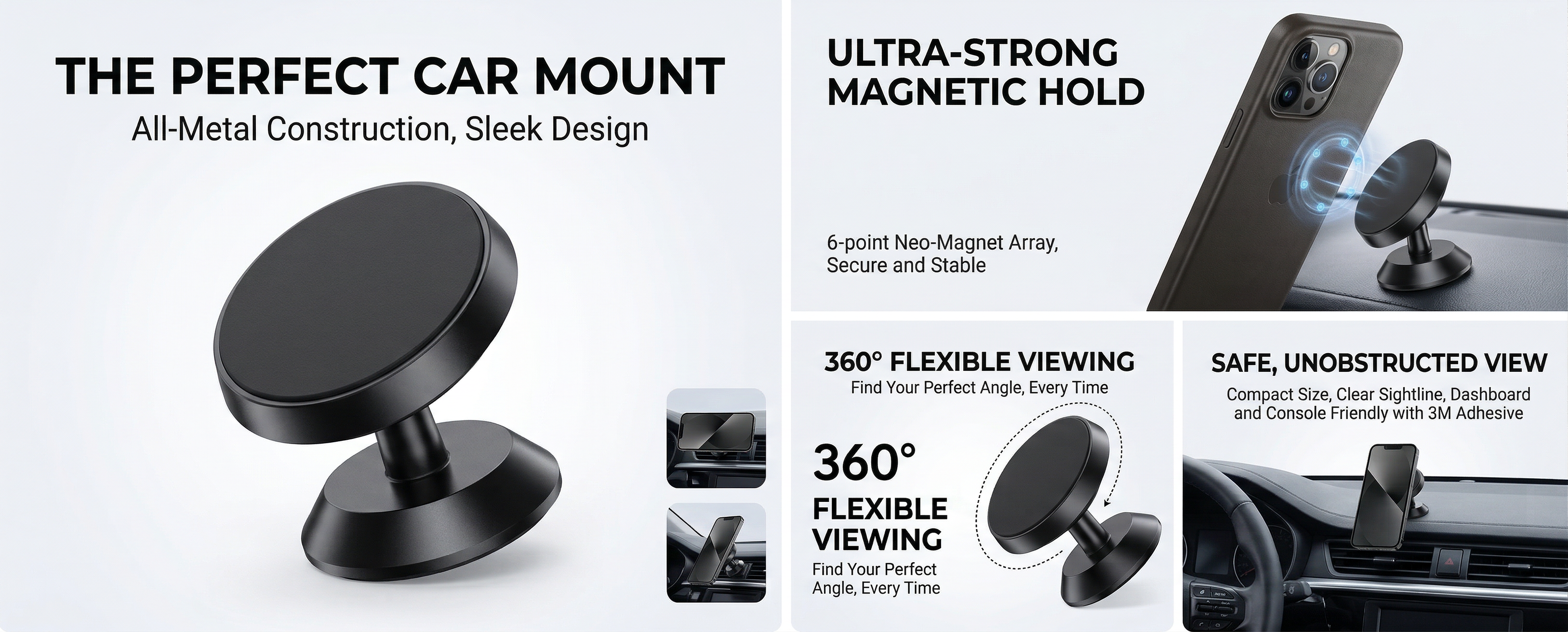 Magnetic Car Phone Holder