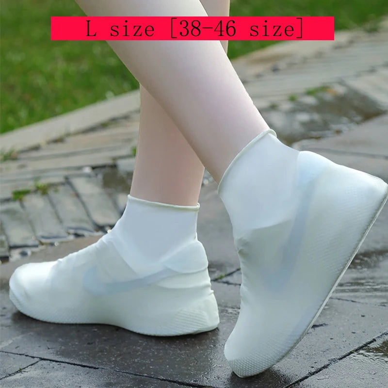 Rubber Cover Rain Boots For Shoes